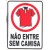 Etiqueta Não Entre Sem Camisa Pacote C/ 2 peças