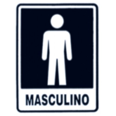 Etiqueta Sinalizador masculino