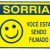 Etiqueta Sorria Pacote C/ 2 peça 