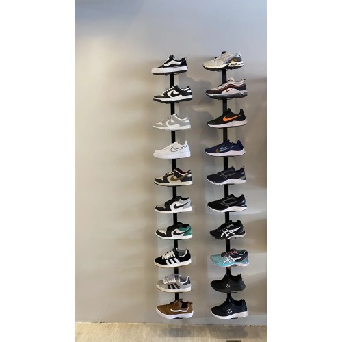 Expositor de Sapatos Coluna P/ Parede 