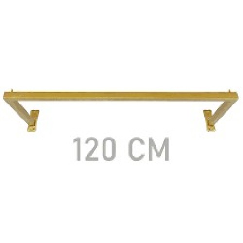 Arara de Parede Quadrada 1,20 MT