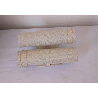 Expositor Pulseira Duplo Linho Bege 