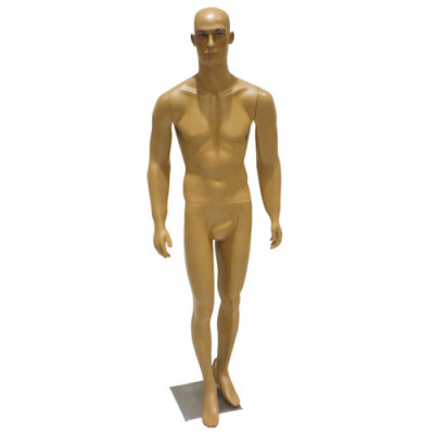 Manequim de fibra masculino musculoso